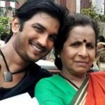 Sushant Singh Rajput with his mother Usha Singh