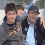 Álvaro Morata with his father Alfonso Morata
