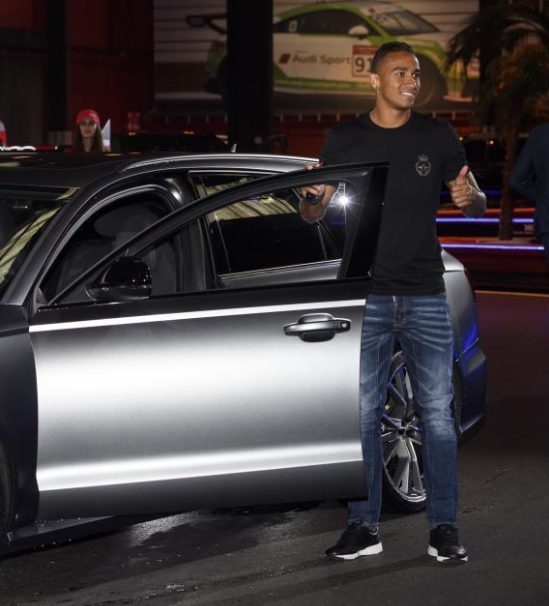 Danilo with his Audi car