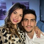 Gerard Moreno with his wife