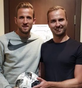 Harry Kane with his brother Charlie Kane