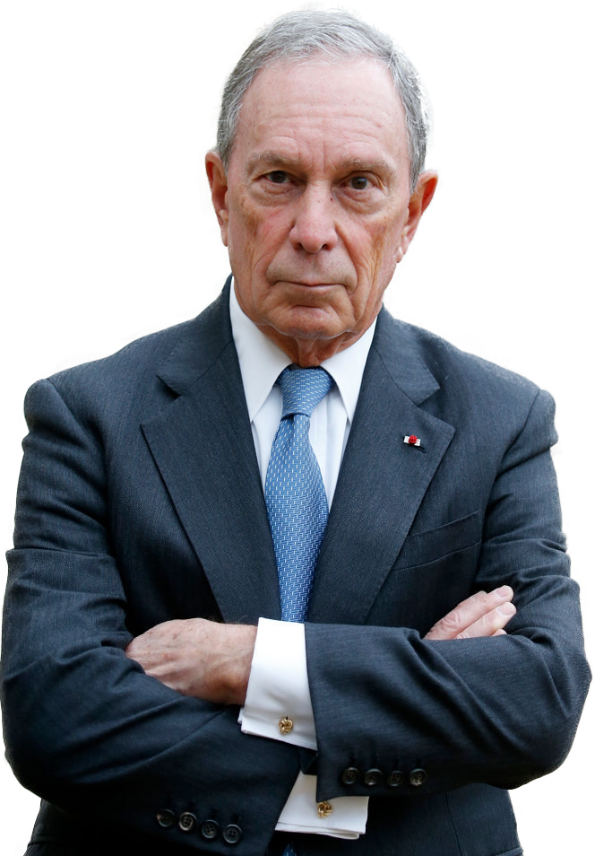 Michael Bloomberg transparent background png image