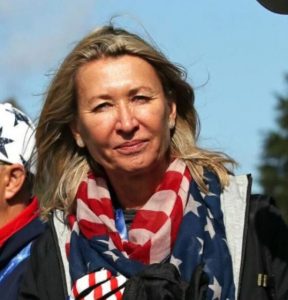 Nelly Korda's mother Regina Rajchrtová