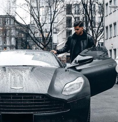 André Silva with his car