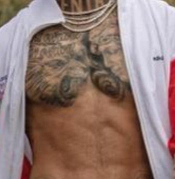 DeAndre Yedlin's chest tattoos
