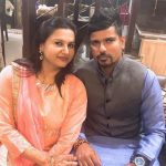 Karn Sharma with his girlfriend Nidhi Sharma