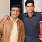 Shubman Gill with his father Lakhwinder Singh