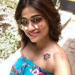 Shamita Shetty tattoo