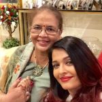 Aishwarya Rai with her mother Brindya Rai