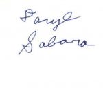 Daryl Sabara signature