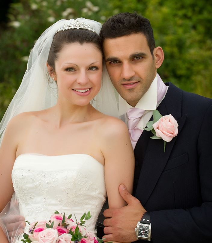 Davood Ghadami with his wife Isobel Ghadami