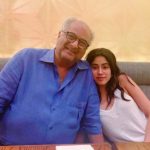 Janhvi Kapoor with her father Boney Kapoor
