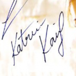 Katrina Kaif signature