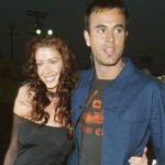 Shannon Elizabeth with her ex-boyfriend Enrique Iglesias