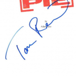 Tara Reid signature