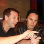 Taylor Kitsch with his brother Daman Kitsch