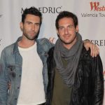 Adam Levine with his brother Michael