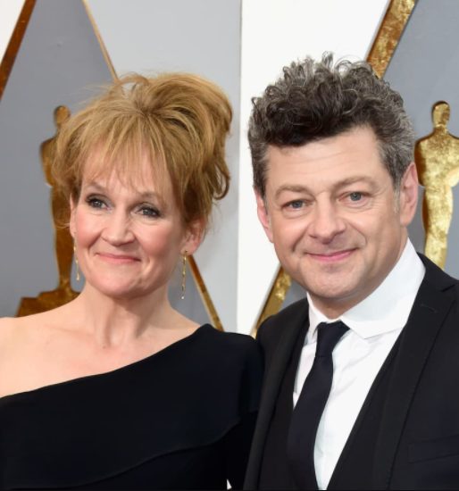 Andy Serkis with his wife Lorraine Ashbourne