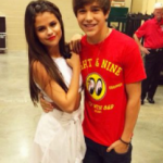 Austin Mahone with Selena Gomez