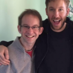 Calvin Harris with his brother Edward