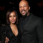 Common with his ex-girlfriend Kerry Washington