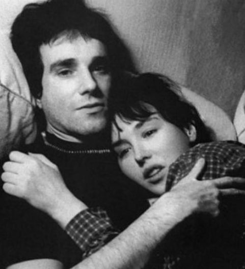 Daniel Day-Lewis with his ex-girlfriend Isabelle Adjani