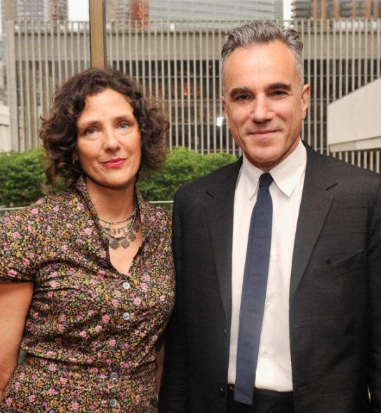 Daniel Day-Lewis with his wife Rebecca Miller