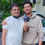 Darshan Raval with his father Rajendra Raval