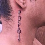 Darshan Raval's neck tattoo