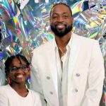 Dwyane Wade with his daughter Kaavia James Union Wade