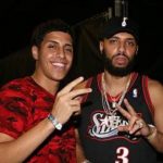 French Montana with his brother Ayoub Kharbouch