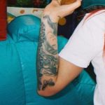 Iggy Azalea's right hand tattoos