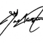 Jackson Wang signature