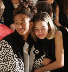 Jaden Smith with his ex-girlfriend Sarah Snyder