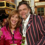 Kevin McNally with his wife Phyllis Logan