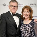 Kevin McNally with his wife Phyllis Logan image
