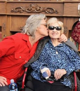 Kurt Russell with his mother Louise Julia Crone