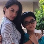Nora Fatehi with her brother Omar Fatehi