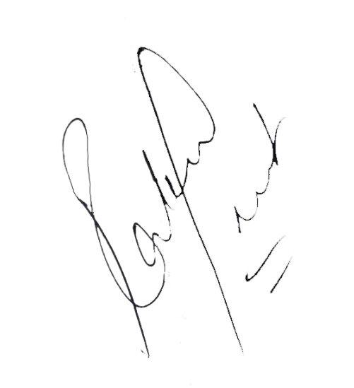 Rakul Preet Singh signature
