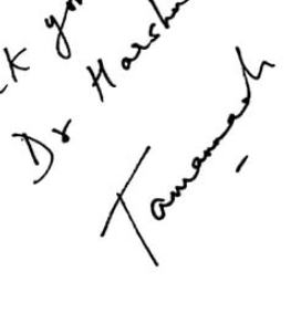 Tamanna Bhatia signature
