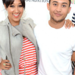 Tamera Mowry with her brother Tahj Mowry