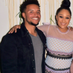 Tamera Mowry with her brother Tavior Mowry