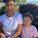 Tamera Mowry with her son Aden John Tanner Housley