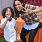 Tia Mowry with her son Cree Taylor Hardrict
