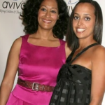 Tracee Ellis Ross with her sister Chudney