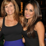 Brie Bella with her mother Kathy Colace