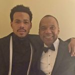 Chance the Rapper with his father Ken Williams Bennett