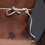 Draya Michele tattoo on back