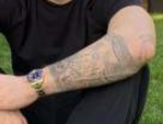 Ethan Dolan Tattoo on left hand