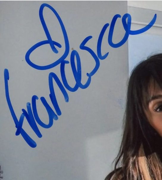 Francesca Farago signature